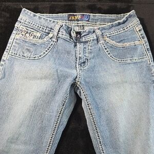 Angels Light Blue Boot Cut Jeans